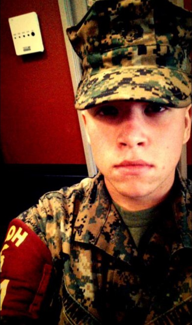 militaryboysunleashed:  19 year old marine 