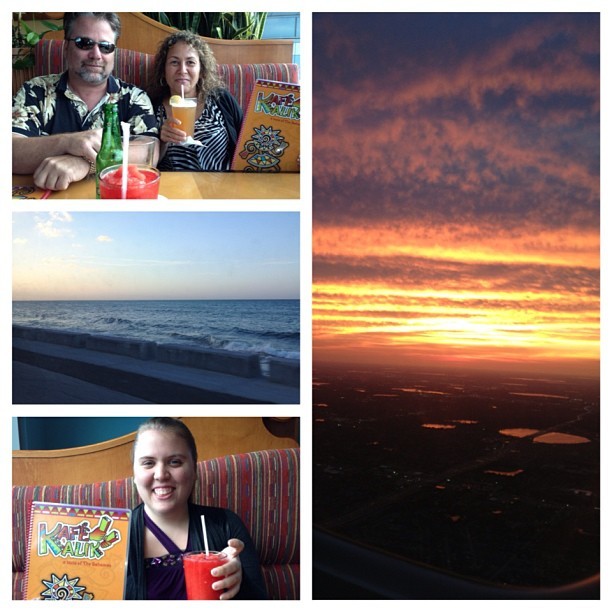 #nofilter #bahamas #orlando #drinks #cafe #kalik #missit #mom #dad #me #lunch