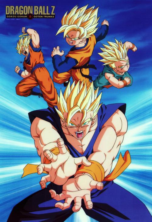 Dbz kid trunks and goten