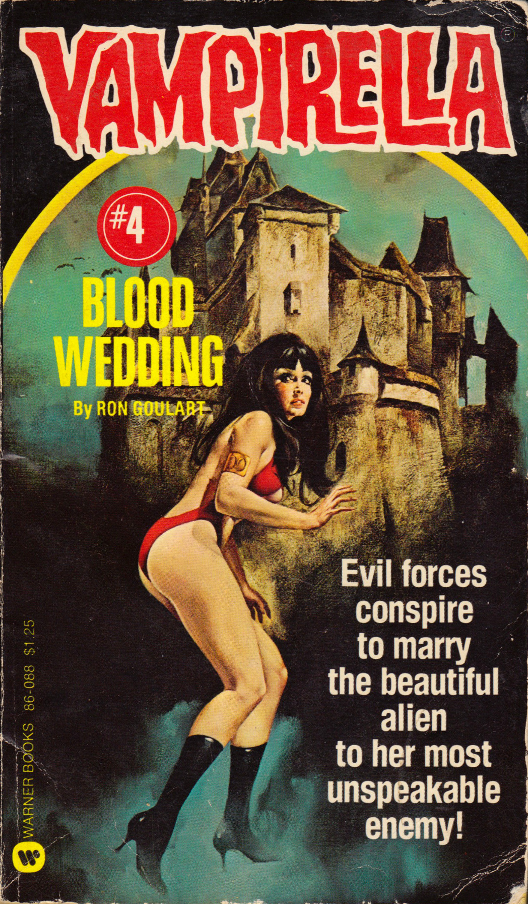 Vampirella No.4: Blood Wedding, by Ron Goulart (Warner Books, 1976).From Oxfam in