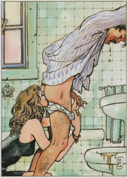 pornopotamus:  Milo Manara