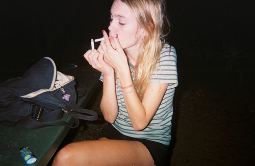 cherokeepresley:Smoking on Flickr.