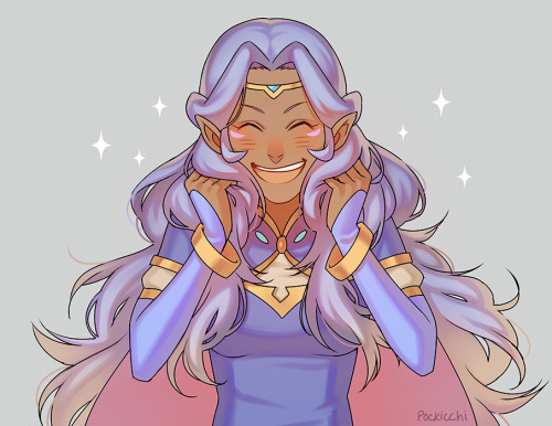 pockicchi:allura has the poofiest most beautiful hair ✨✨