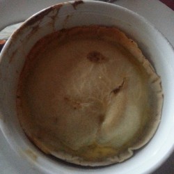 My fish pot pie since I cant eat chicken