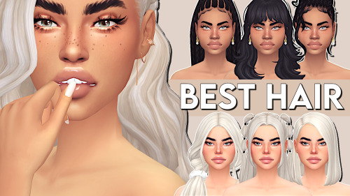 ⭐️ N E W  V I D E O ⭐️ The Sims 4 | CC BIBLE - HAIR EDITION | Best Maxis Match Hairs + LinksI’