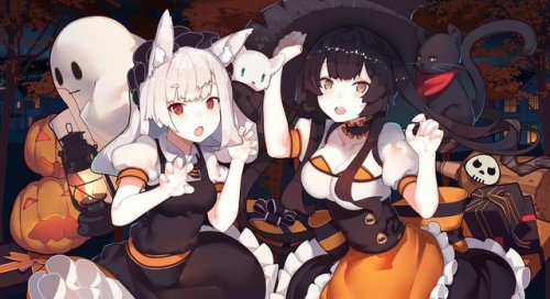 Knock Knock,Trick Or Treatpixiv→https://t.co/nNMGhVtq8c http://pic.twitter.com/psWyBEihPK— Rain Lan 