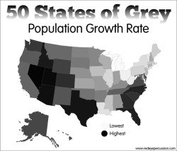 mapsontheweb:  50 States of Grey - Population