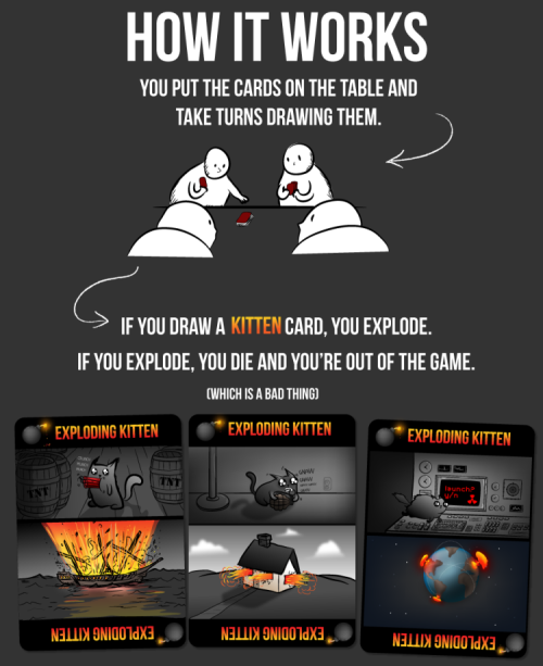 Porn photo laughingsquid:  ‘Exploding Kittens’,