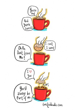 twistedlildoodles:  Love is a mug’s game. 