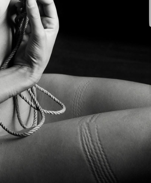 Marked, the rope is still there.