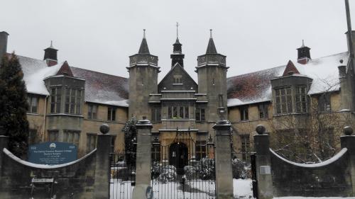 evilbuildingsblog:  My local doctor’s office in the snow. Going to this place actively raises your blood pressure (that’s my excuse and I’m sticking to it)