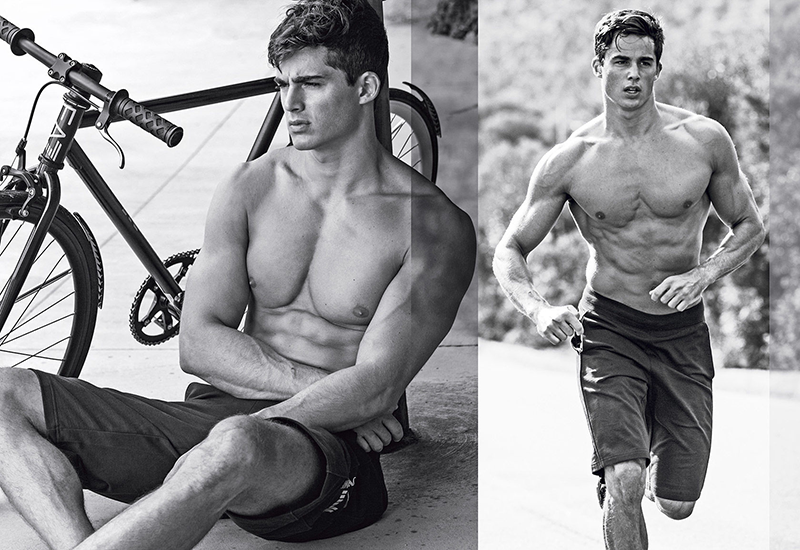 thatboystyle:  Pietro Boselli by Serge Guerand for EA7 - Emporio ArmaniFollow us: