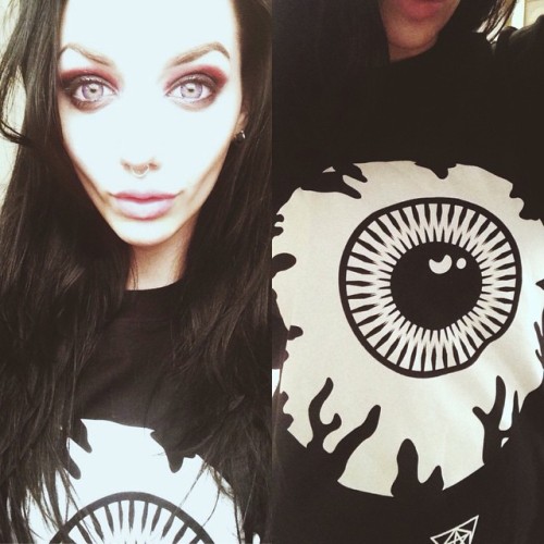 This ghost has her eye on you in my #longclothing “keep watch” sweatshirt