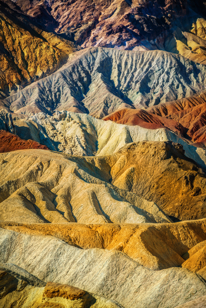 rorschachx:  &ldquo;The Crazy Colors of Death Valley&rdquo;, California |