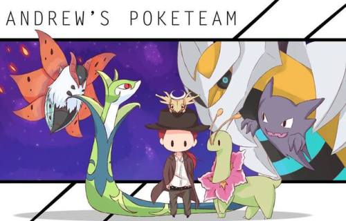 I decided to that I wanted to work out what my Pokemon team would be currently (using only Pokemon t