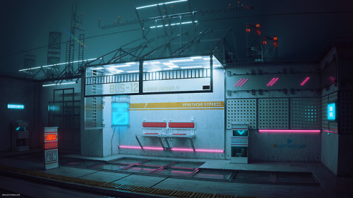 digital-nugget - The Last Stop (Voxels)// John Kearney