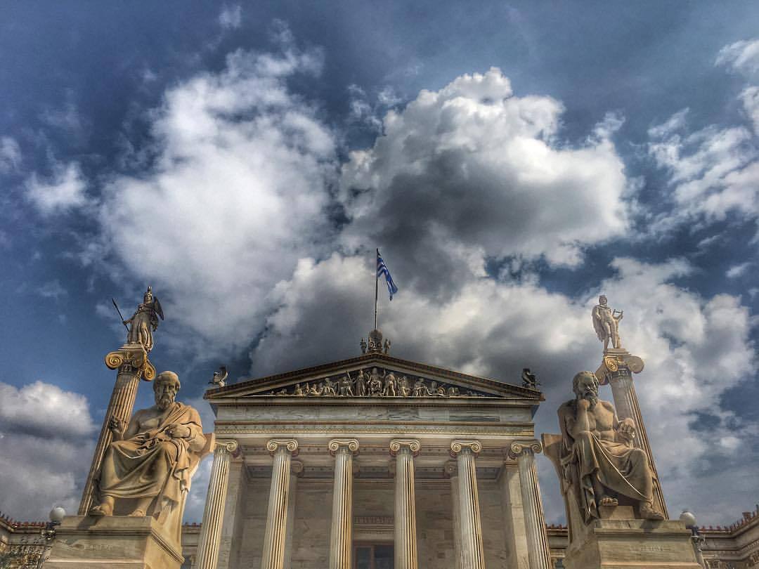 Missing Athens. 🇬🇷  (at Academy of Athens) https://www.instagram.com/p/BmU3T7jAXXk_JJP1WCTEOwb6GmJ_lqIpZXvh2k0/?utm_source=ig_tumblr_share&amp;igshid=11sf77k59xff