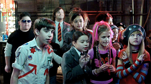 thatwetshirt:  School of Rock (2003)  God of Rock, thank you for this chance to kick ass. We are your humble servants. Please give us the power to blow people’s minds with our high voltage rock. In your name we pray, Amen.  