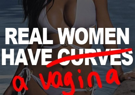 horderunner:  Although it is wrong to say the only women with curves are real women,