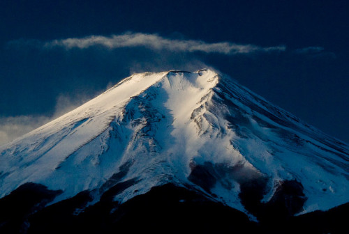 Smoke of snow