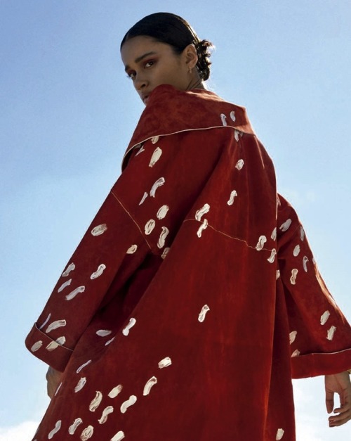 pocmodels: Mara Kasanpawiro by Ivan Gomez for Harper’s Bazaar España - May 2019