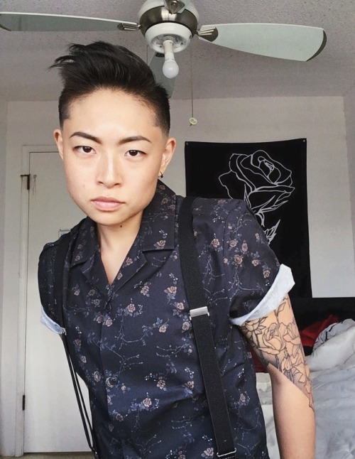 androashhh:Chopped more hair off. Sorry, mom.