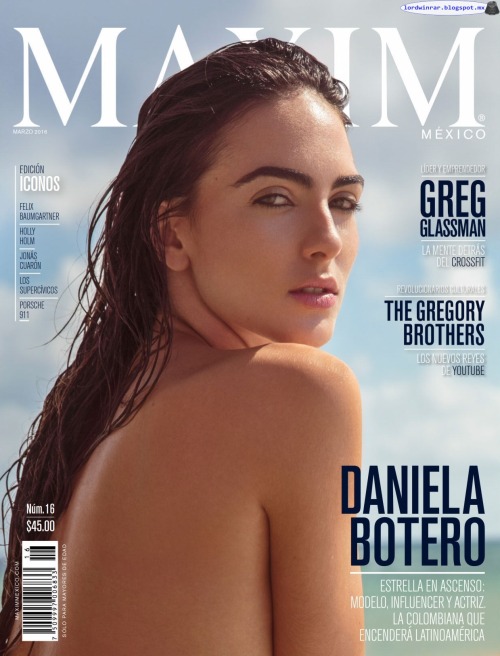 Porn photo Daniela Botero - Maxim Mexico 2016 Marzo