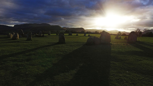 Castlerigg Stone Circle, Cumbria, 5.11.16.