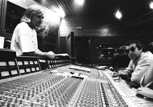 Photograph by Jeremy Young from Olympic Studio, 1993. http://www.pinkfloyd.com/theendlessriver  #The