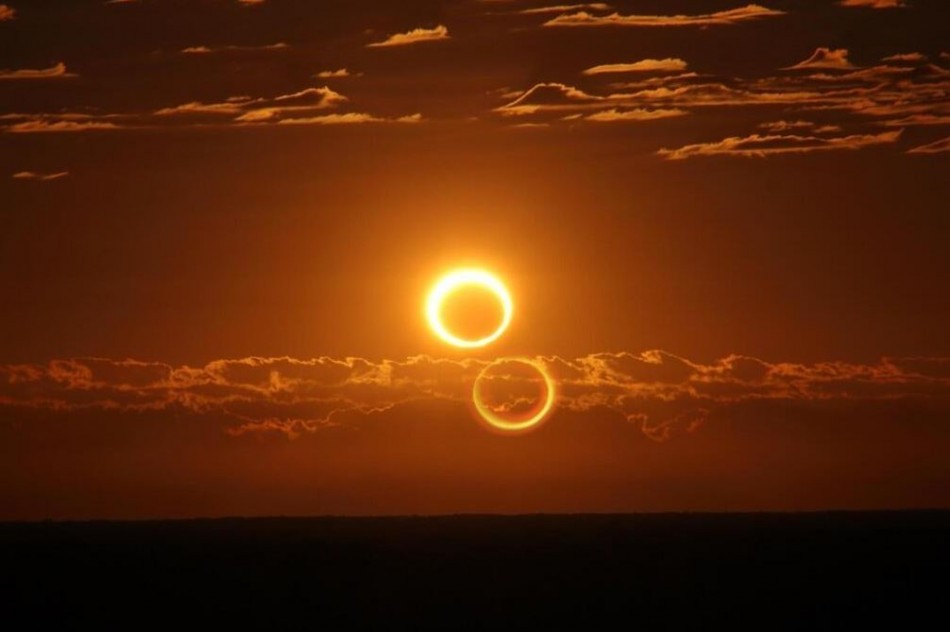 thisismyplacetobe:  A ‘Ring of Fire’ solar eclipse is a rare phenomenon that