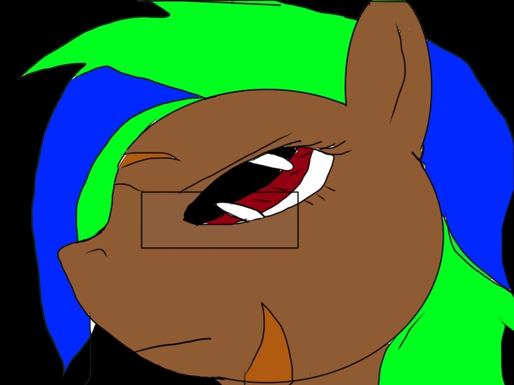 Artist: The one on top is my first design of blood. The second was my first ponified
