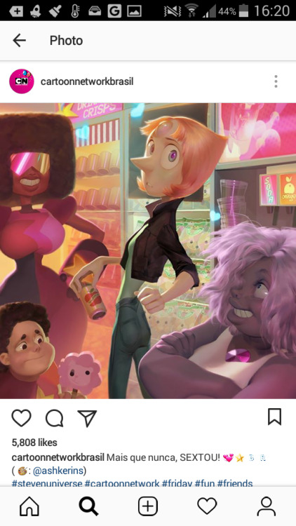 Cartoon Network did it again and posted my art to Latin America and Brazil! <3