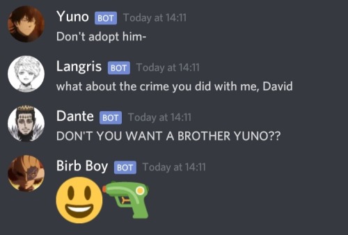 "YOU'RE NOT MY DAD" --Yuno 2021