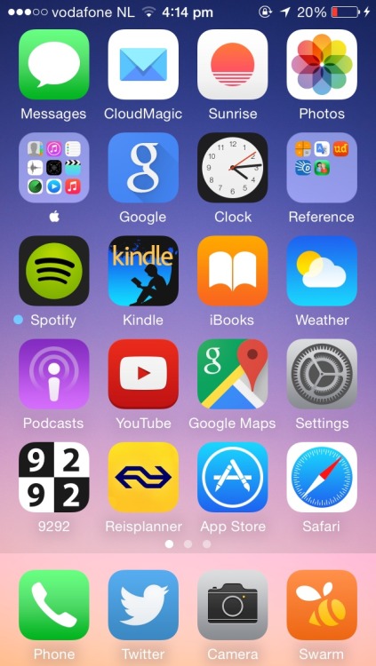 laurenhannahblog:All My iPhone Apps - April 2015 Update (★ marks a favourite)Someone reminded me tha