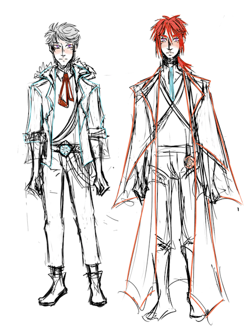 Forgetful And Redd As Genshin Impact Characters :>