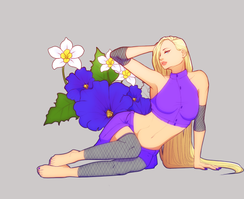 totsradokatu: gabzilla-z:  Colored szajnie gorgeous lineart   Ahh Ino! 