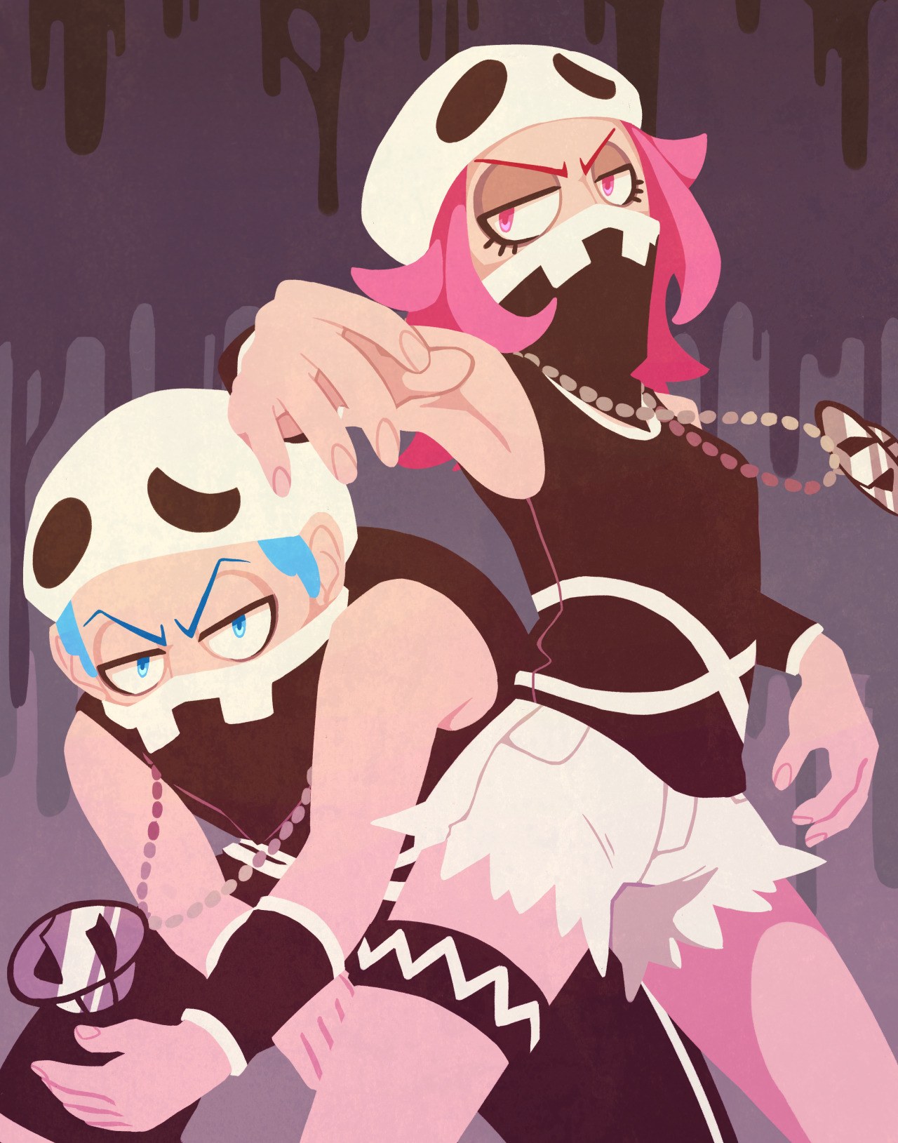 razzberrysheep: 30. Draw your fav. Evil Team  everything about them is golden