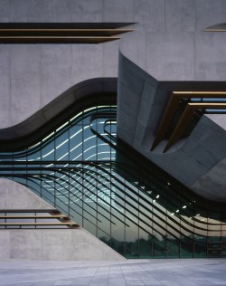 simobutterfly: The Pierre Vives building in Montpellier, France by Zara Hadid