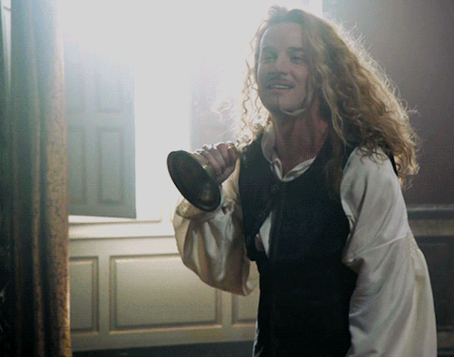 Evan Williams & Alexander Vlahos As Chevalier De Lorraine & Philippe I, Duc D'Orléans In VERSAILLES