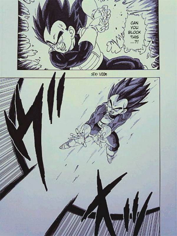 Vegeta versus One Punch Man