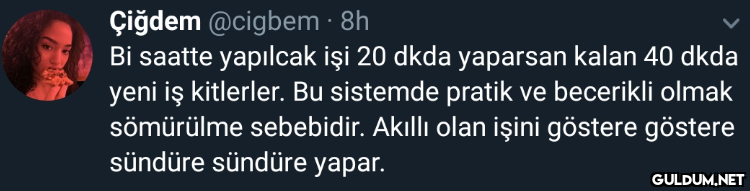 Çiğdem @cigbem . 8h Bi...