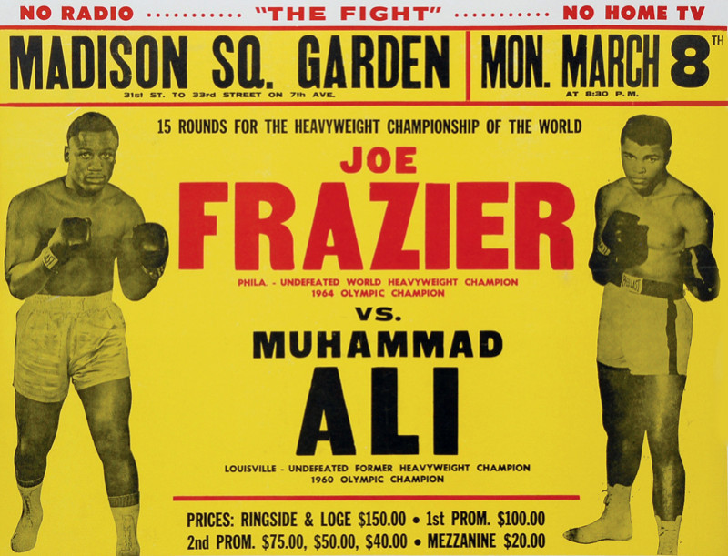 BACK IN THE DAY |3/8/71| Joe Frazier defeated Muhammad Ali in 15 rounds by unanimous