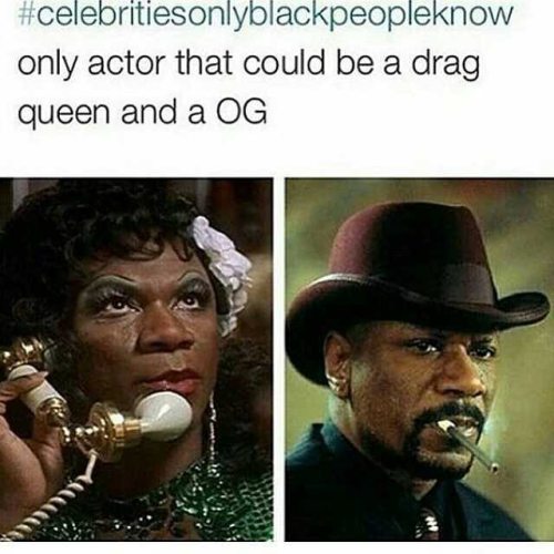 trebled-negrita-princess:  fetseyville:  black-graphics:  #celebritiesonlyblackpeopleknow  He got raped in Pulp Ficion and was still an og.   HELL YEAH