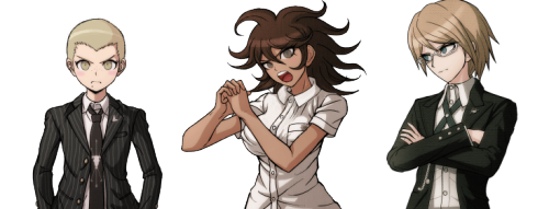 theishibutt:  I edited all the sprites a bit and bring you…. Uncomfortable!SDR2 Can you find all the unnerving mismatches?  Also, a bonus. Beta!Uncomfortable Komaeda!