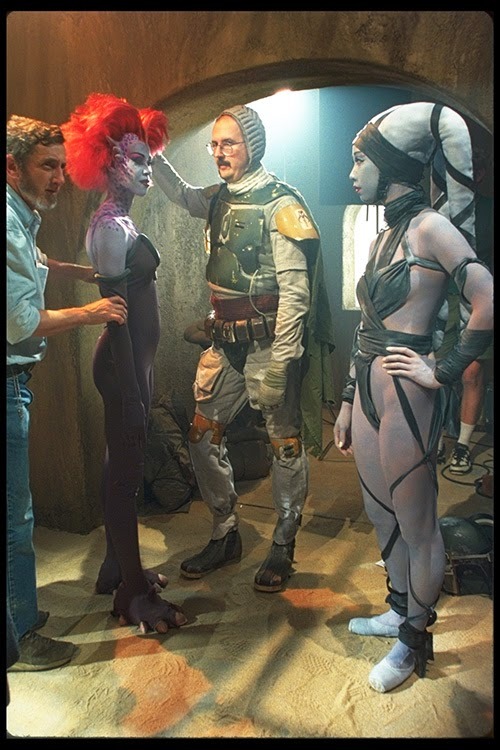 eljackinton:  ryannorth:  error888:  Boba Fett unmasked on the set of the additional Jabba’s Palace scenes filmed for the Star Wars special editions - Imgur  1000% supercanon  This is the only Fett face I will accept if they unmask him in the spin off