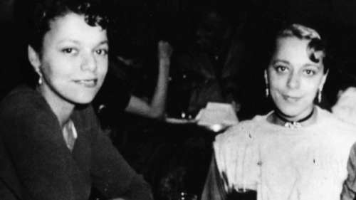 Sisters, Wanda Robson and Viola Desmond.   &lsquo;It&rsquo;s a really big day to have m