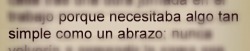 Sentirse libre para poder sentir.