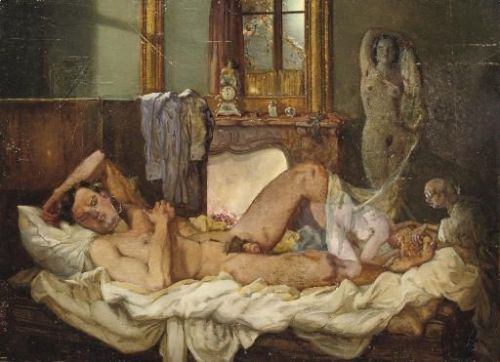 k250966:    Konstantin Somov, ‘La aparición’  