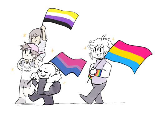 xtaleunderverse: Pride month!