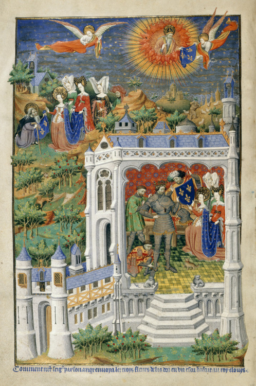 Illuminations from the Bedford Hours by the Bedford Master, c. 1410-30